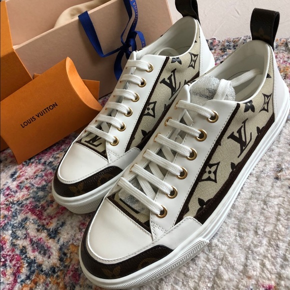 Authentic Louis Vuitton Sneakers - Picture 1 of 8